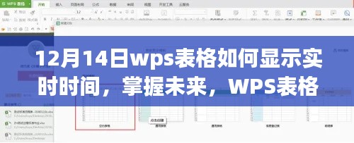WPS表格实时时间显示攻略,励志指南与操作技巧掌握未来时间魔法