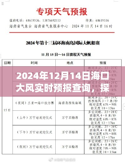 海口大风下的惊喜之旅,特色小店探秘与实时天气预报查询