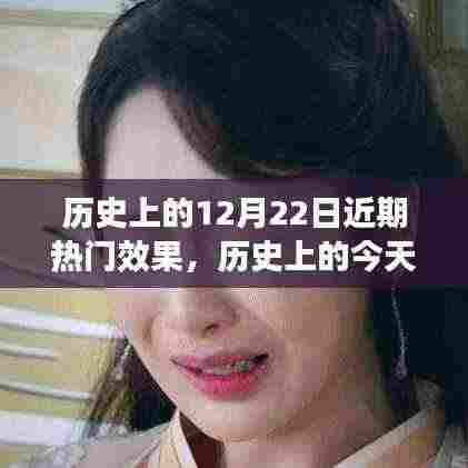 历史上的今天,12月22日的变迁与成长赋予自信与成就感