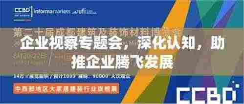 企业视察专题会,深化认知,助推企业腾飞发展