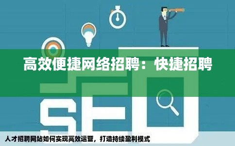 高效便捷网络招聘:快捷招聘