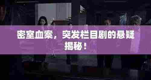 密室血案,突发栏目剧的悬疑揭秘!