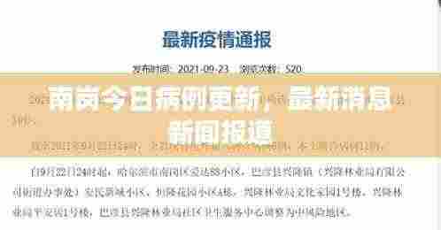 南岗今日病例更新,最新消息新闻报道