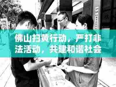 佛山扫黄行动,严打非法活动,共建和谐社会