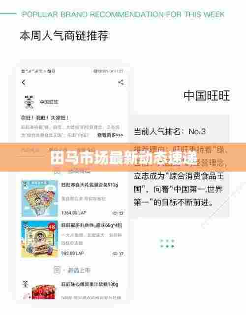 田马市场最新动态速递