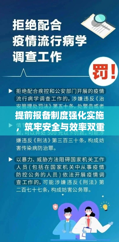 提前报备制度强化实施,筑牢安全与效率双重防线