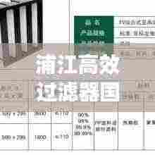 浦江高效过滤器国家标准揭秘,引领行业迈向新高度!