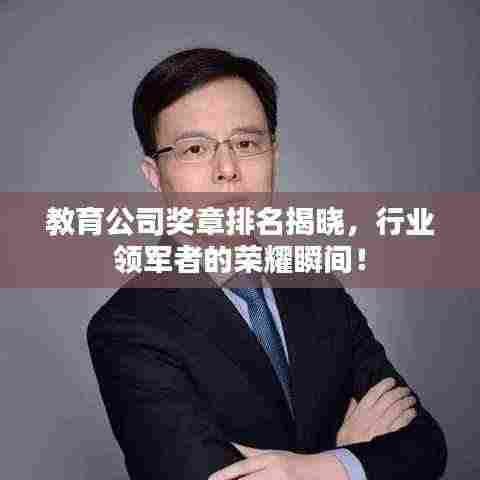 教育公司奖章排名揭晓,行业领军者的荣耀瞬间!