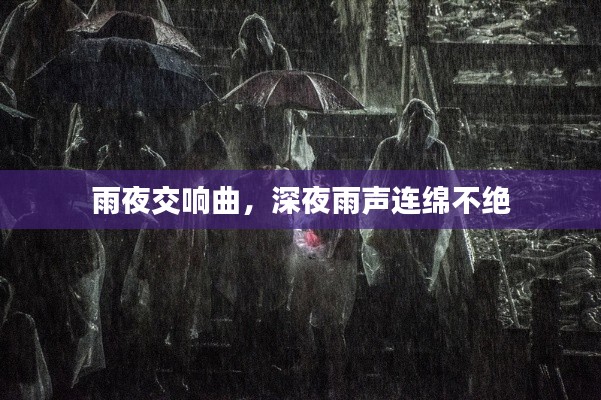 雨夜交响曲，深夜雨声连绵不绝